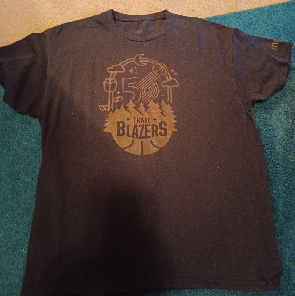 Trailblazers 50th anniversary t-shirt